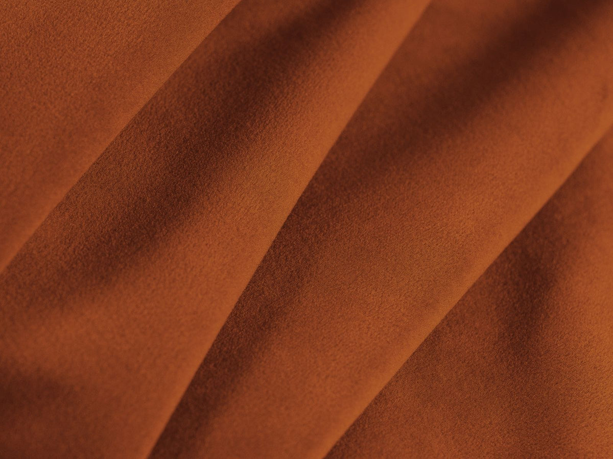 Strino Velour Modular Ecksofa links 3 Sitzer in Terracotta-Salvador präsentiert im Onlineshop von KAQTU Design AG. L-Sofa links ist von Cosmopolitan Design