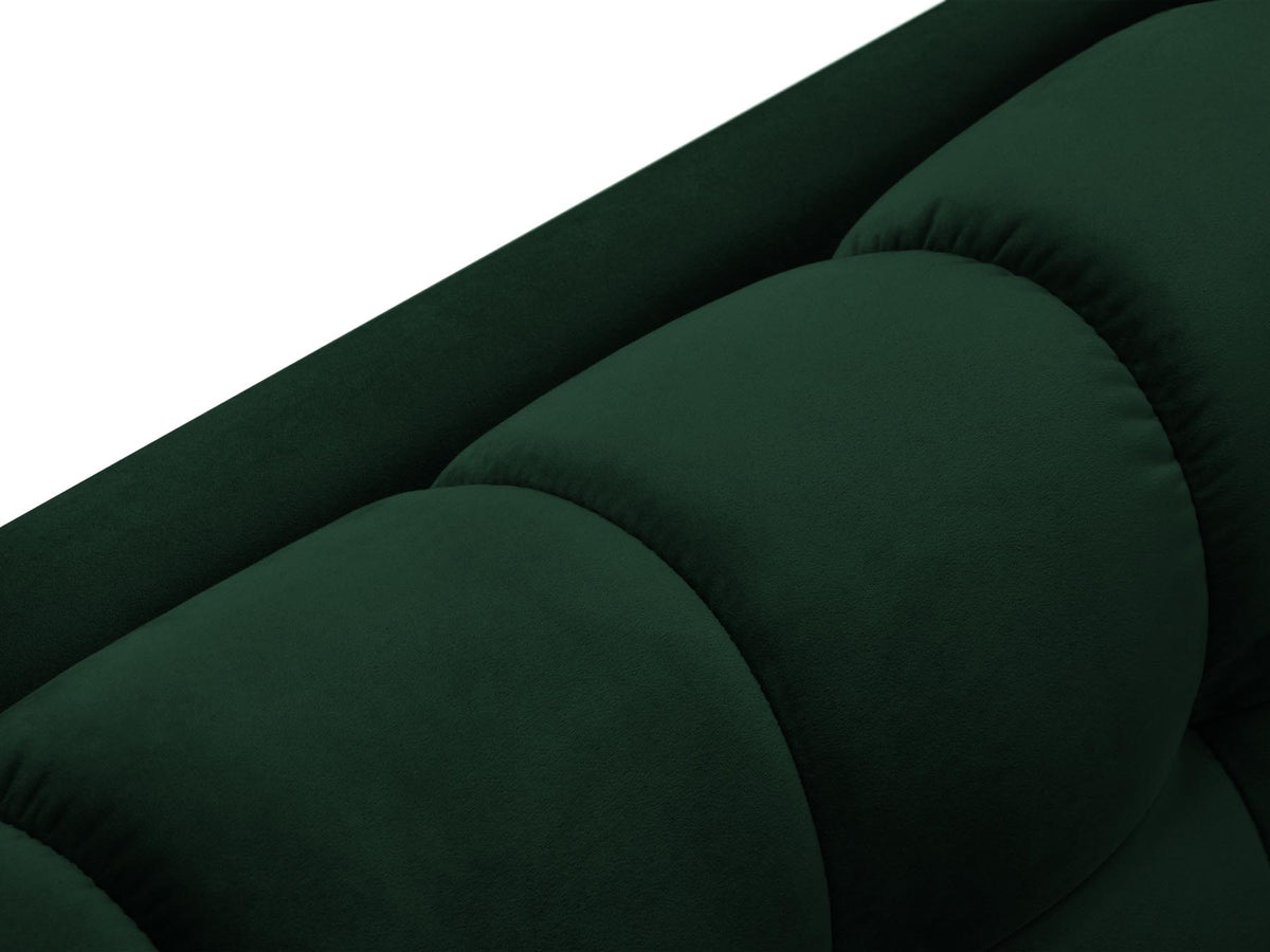 5-Sitzer Ecksofa links Bali in Bottle Green-Bluvel präsentiert im Onlineshop von KAQTU Design AG. Ecksofa links ist von Cosmopolitan Design