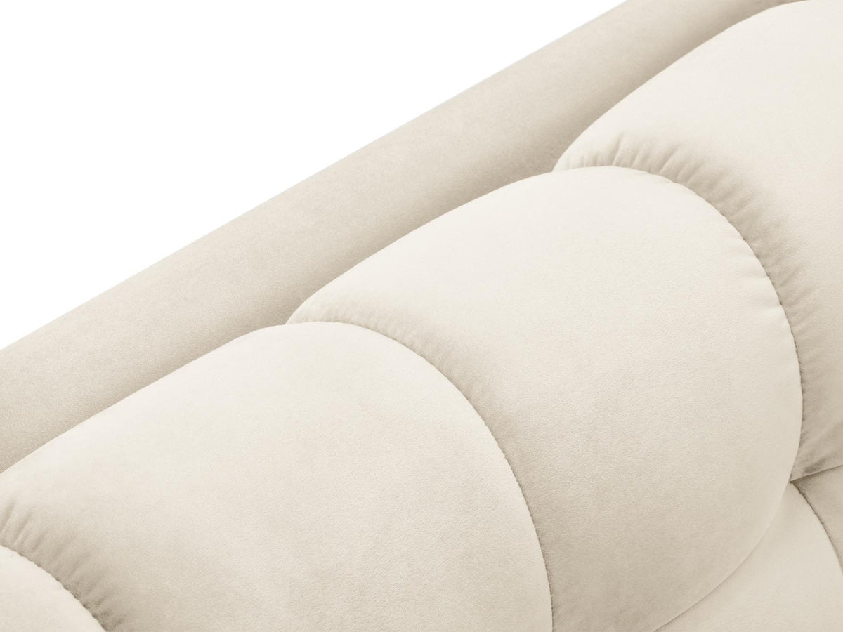 5-Sitzer Ecksofa links Bali in Light Beige-Bluvel präsentiert im Onlineshop von KAQTU Design AG. Ecksofa links ist von Cosmopolitan Design