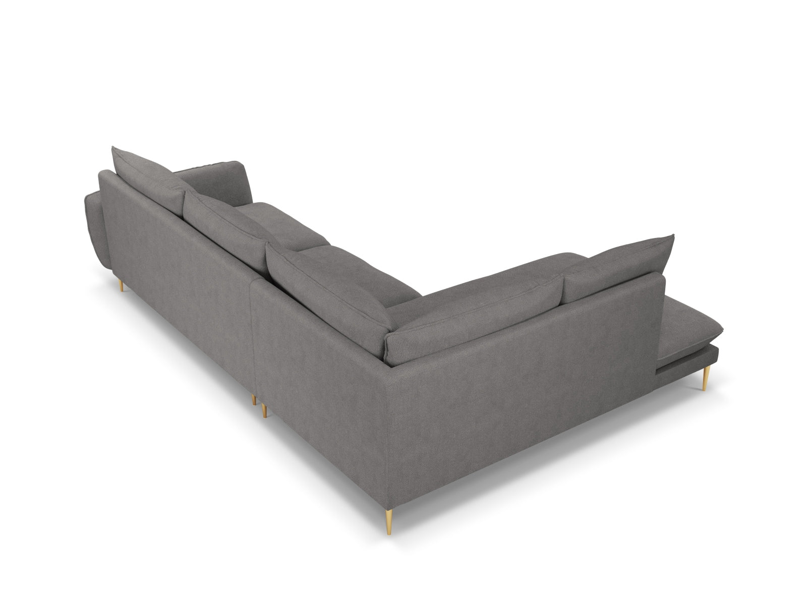 Erleben Sie das stilvolle Vienna Ecksofa links 6 Sitzer 185cm von Cosmopolitan Design – Komfort und Eleganz für Ihr Zuhause!