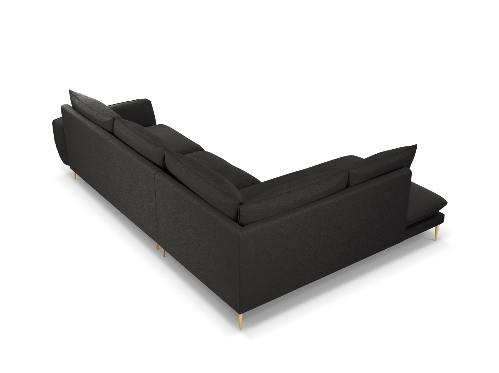 Erleben Sie das Vienna Boucle Ecksofa links für 6 Personen. Mit hochwertigem Boucle-Stoff und ergonomischem Design vereint es Stil und Komfort.