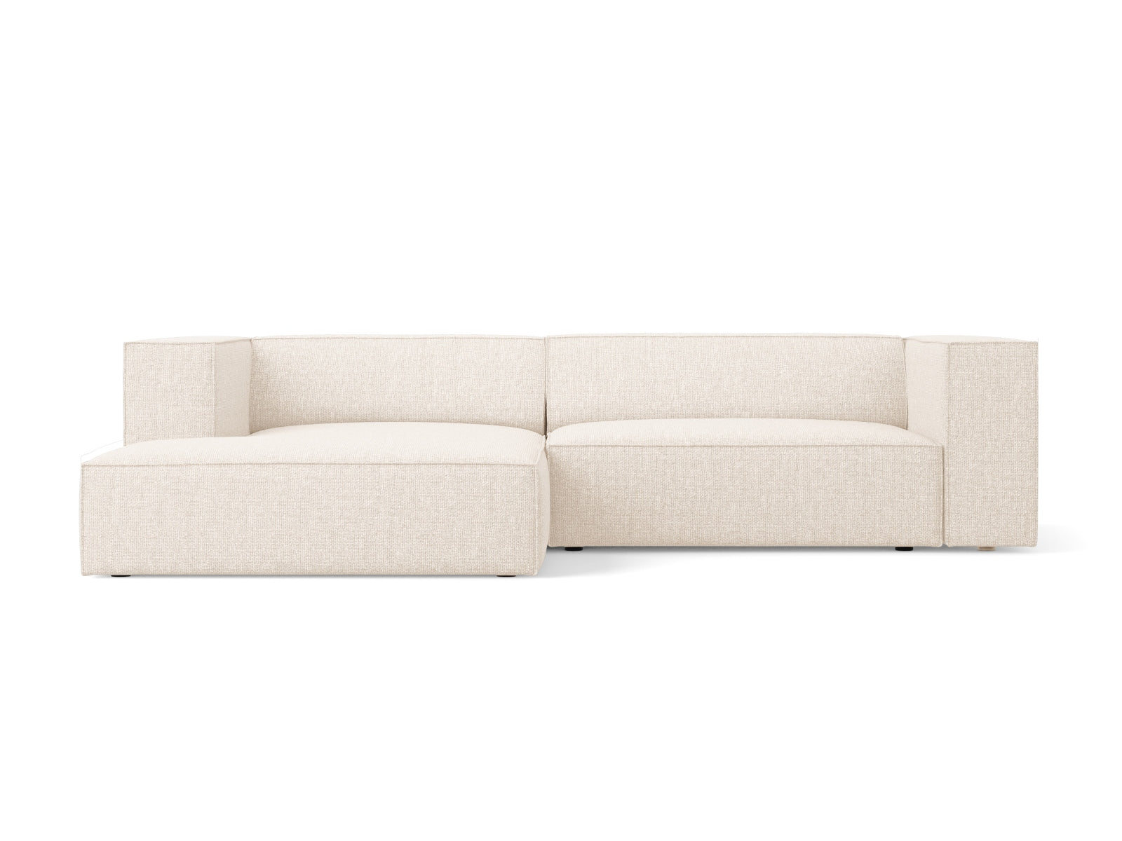 Arendal Ecksofa links 3 Sitzer in Light Beige präsentiert im Onlineshop von KAQTU Design AG. Ecksofa links ist von Cosmopolitan Design