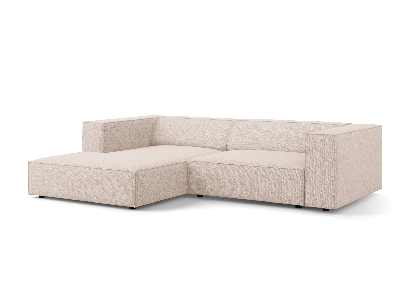 Erleben Sie das stilvolle Arendal Ecksofa links 3-Sitzer von Cosmopolitan Design – ideal für Ihr modernes Wohnzimmer und höchsten Sitzkomfort.