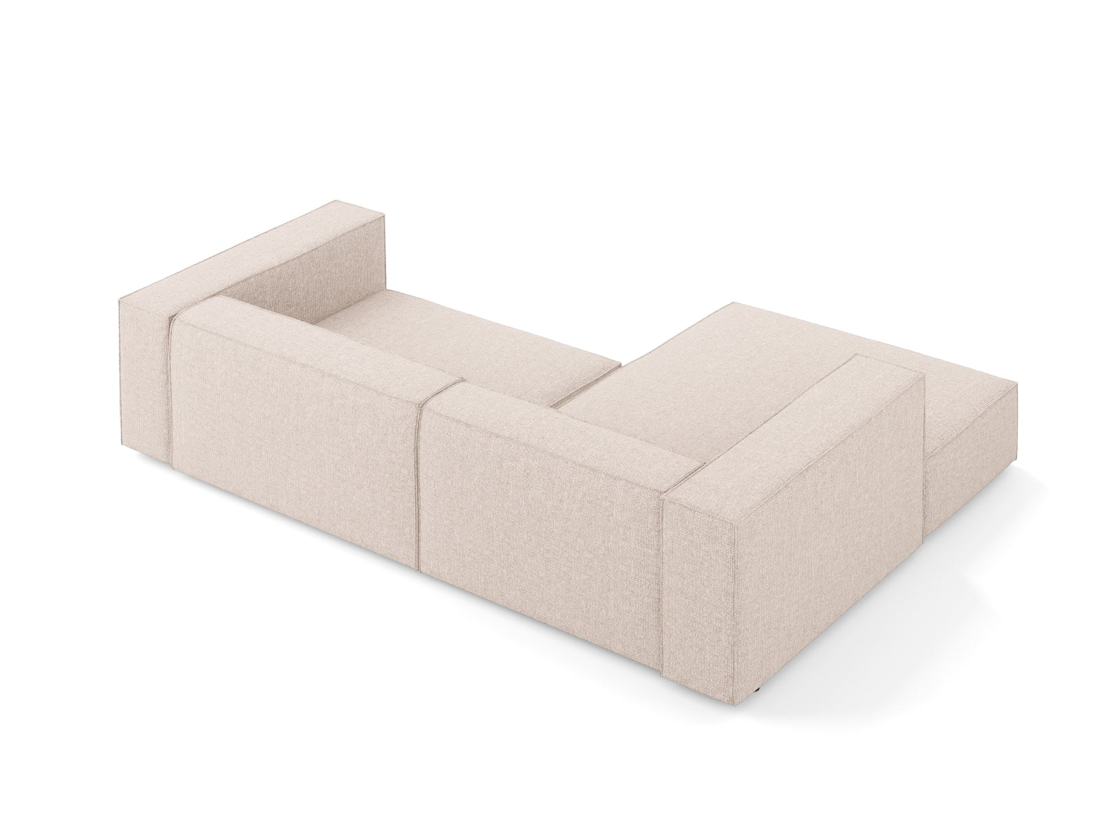 Entdecken Sie das elegante Arendal Ecksofa links 3-Sitzer von Cosmopolitan Design – perfekt für Ihr modernes Zuhause und optimalen Komfort.