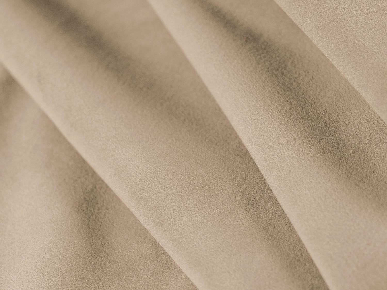 Elegantes modulares Ecksofa links in Sky Velour, 162 cm, ideal für stilvolle Wohnräume und gemütliche Abende.