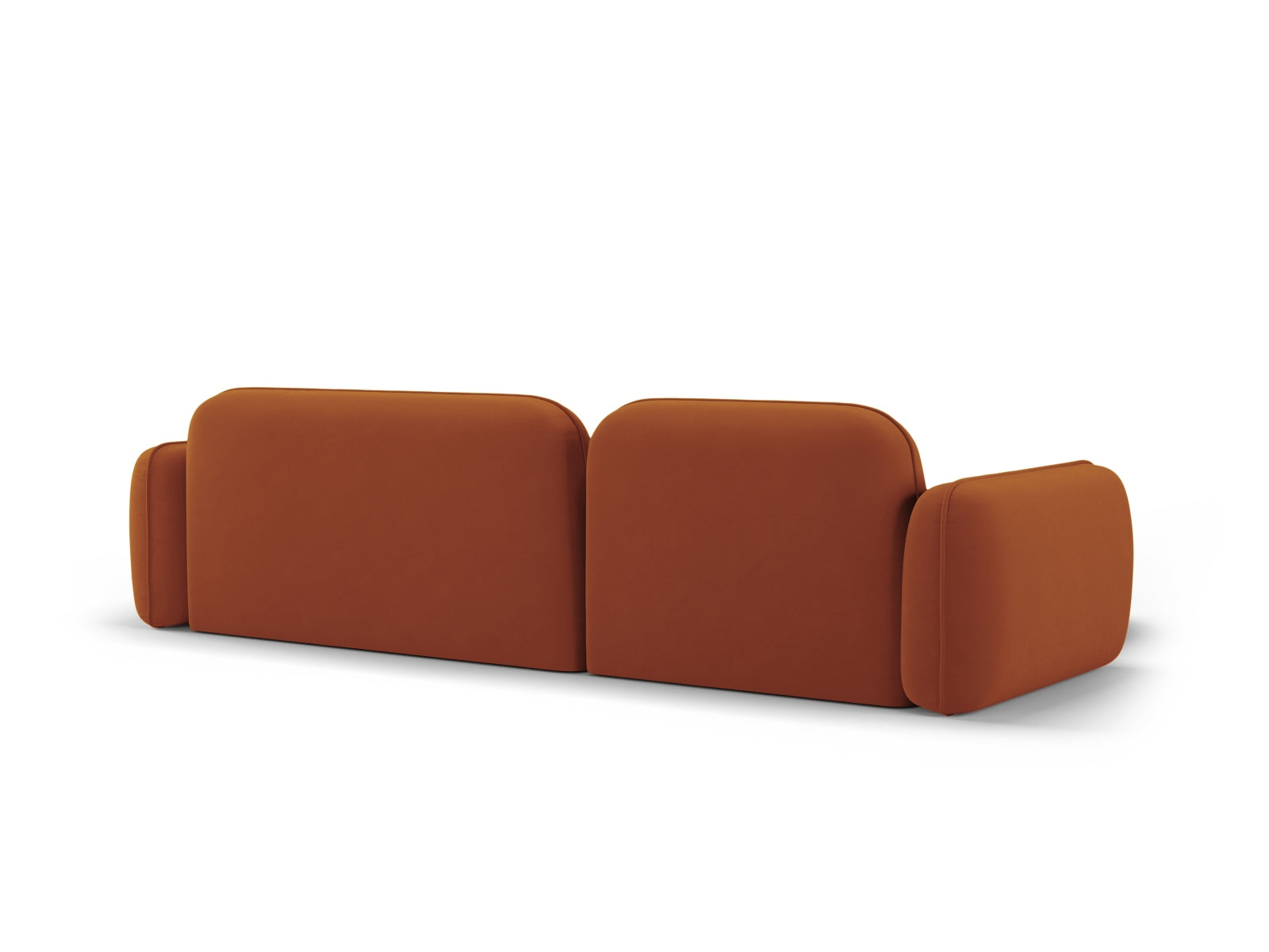 Entdecken Sie das Sydney Velour Modular Ecksofa links von Cosmopolitan Design – ein elegantes 4-Sitzer Sofa, das modernen Stil und höchsten Komfort vereint.