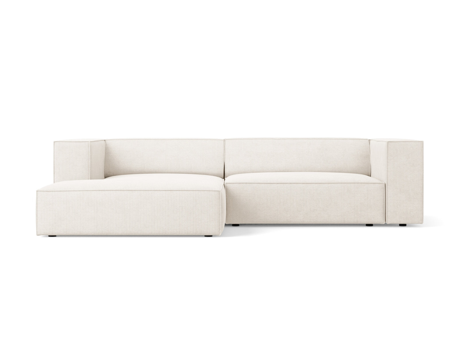 Arendal Ecksofa links 3 Sitzer in Ivory präsentiert im Onlineshop von KAQTU Design AG. Ecksofa links ist von Cosmopolitan Design