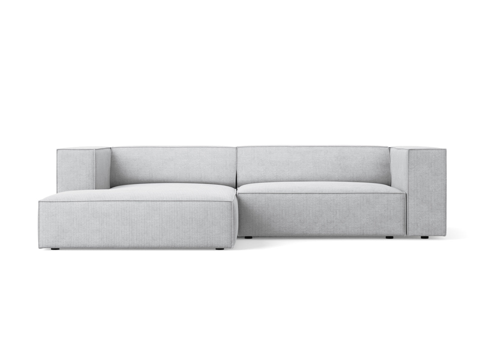 Arendal Ecksofa links 3 Sitzer in Light Grey präsentiert im Onlineshop von KAQTU Design AG. Ecksofa links ist von Cosmopolitan Design