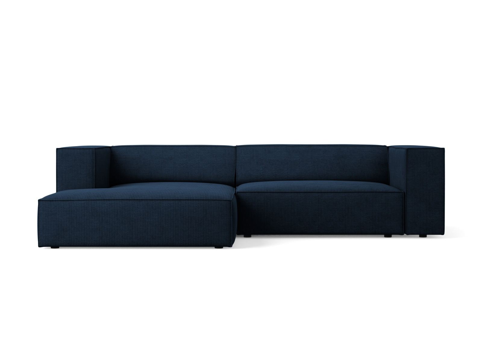Arendal Ecksofa links 3 Sitzer in Royal Blue präsentiert im Onlineshop von KAQTU Design AG. Ecksofa links ist von Cosmopolitan Design