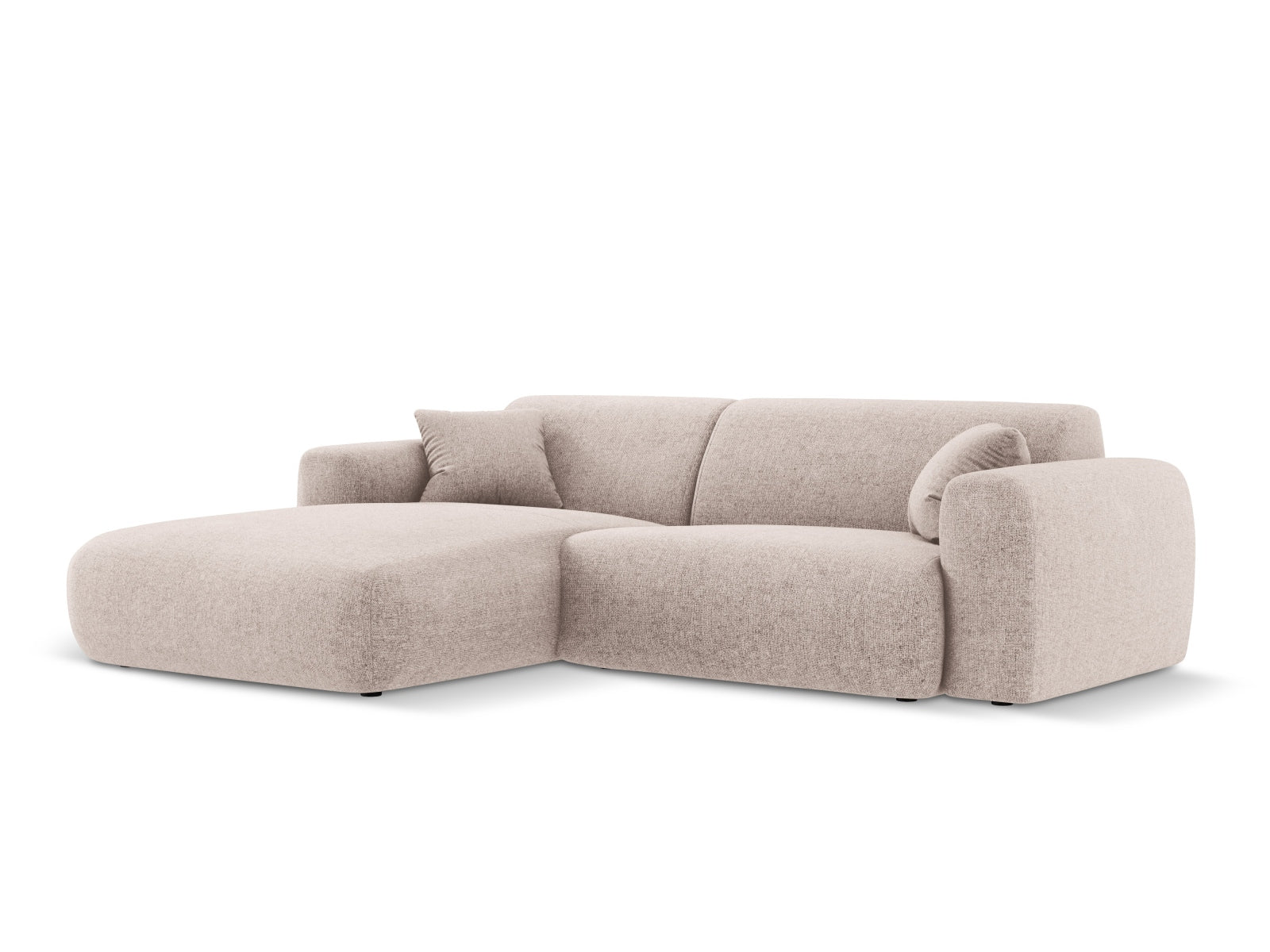 Entdecken Sie das stilvolle Nolio Ecksofa links von Cosmopolitan Design. Dieses 4-Sitzer Sofa (170 cm) vereint elegantes Design mit optimalem Sitzkomfort.
