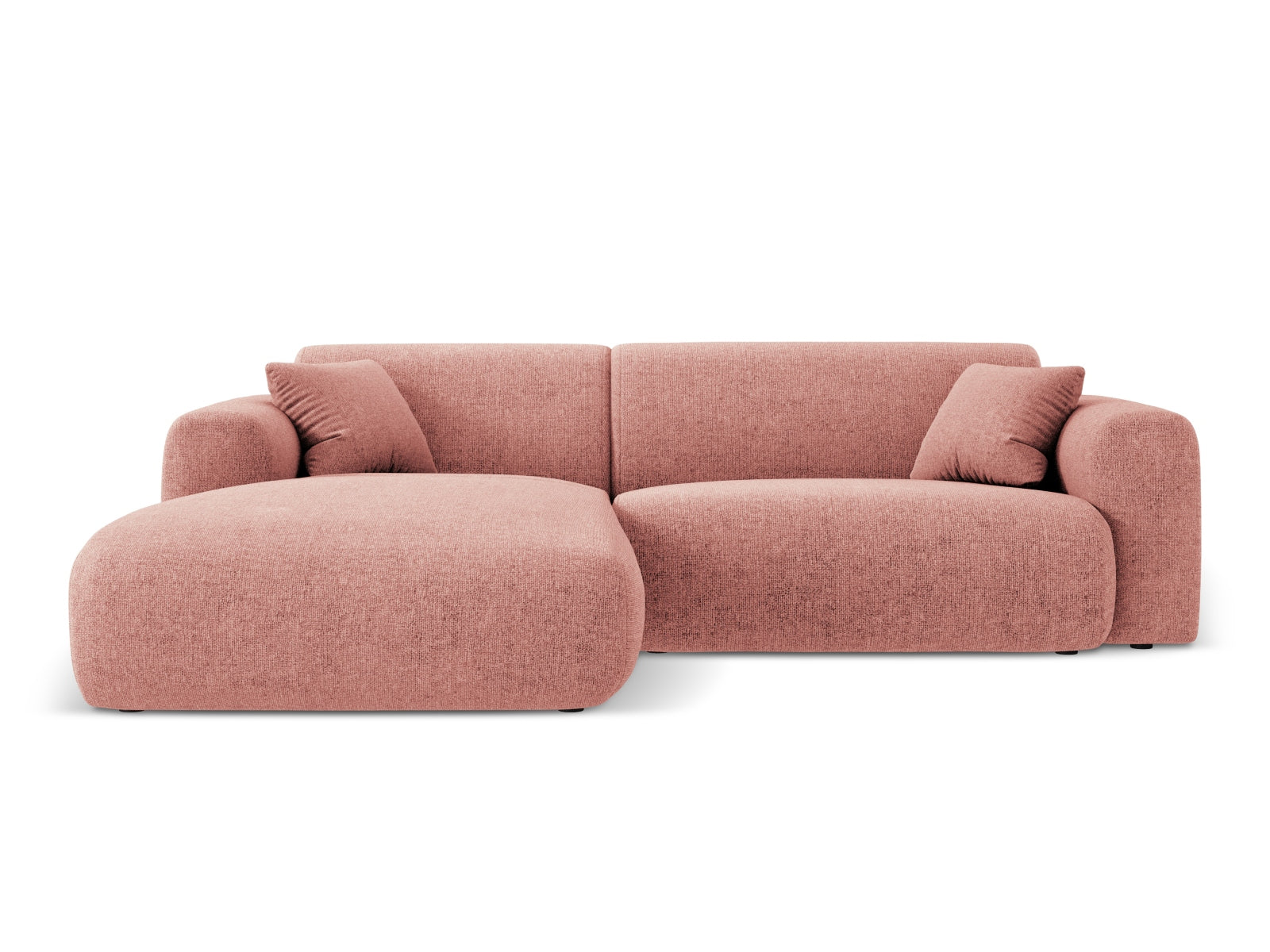 Nolio Ecksofa links 4 Sitzer 170cm in Pink präsentiert im Onlineshop von KAQTU Design AG. Ecksofa links ist von Cosmopolitan Design