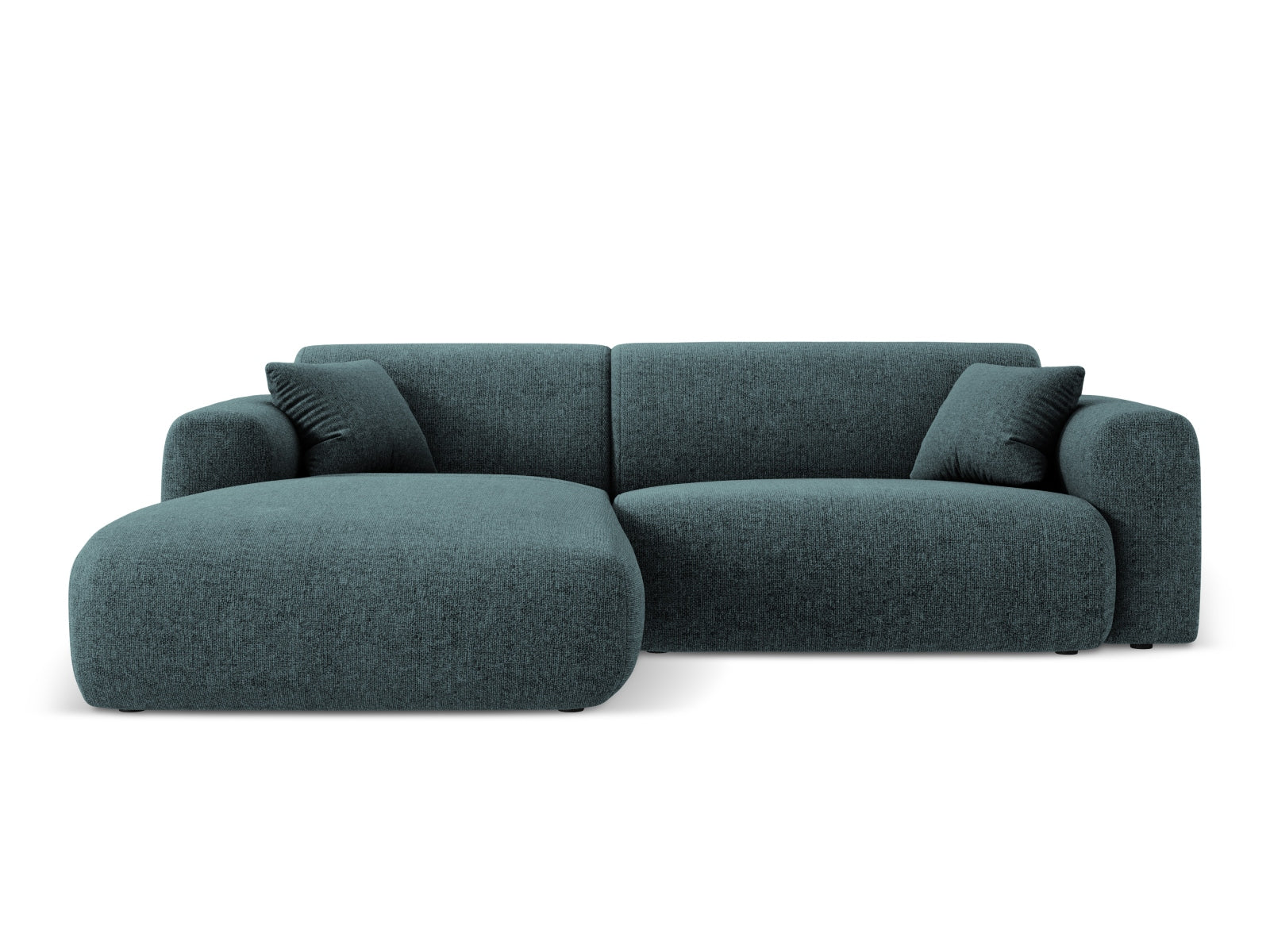 Nolio Ecksofa links 4 Sitzer 170cm in Petrol präsentiert im Onlineshop von KAQTU Design AG. Ecksofa links ist von Cosmopolitan Design
