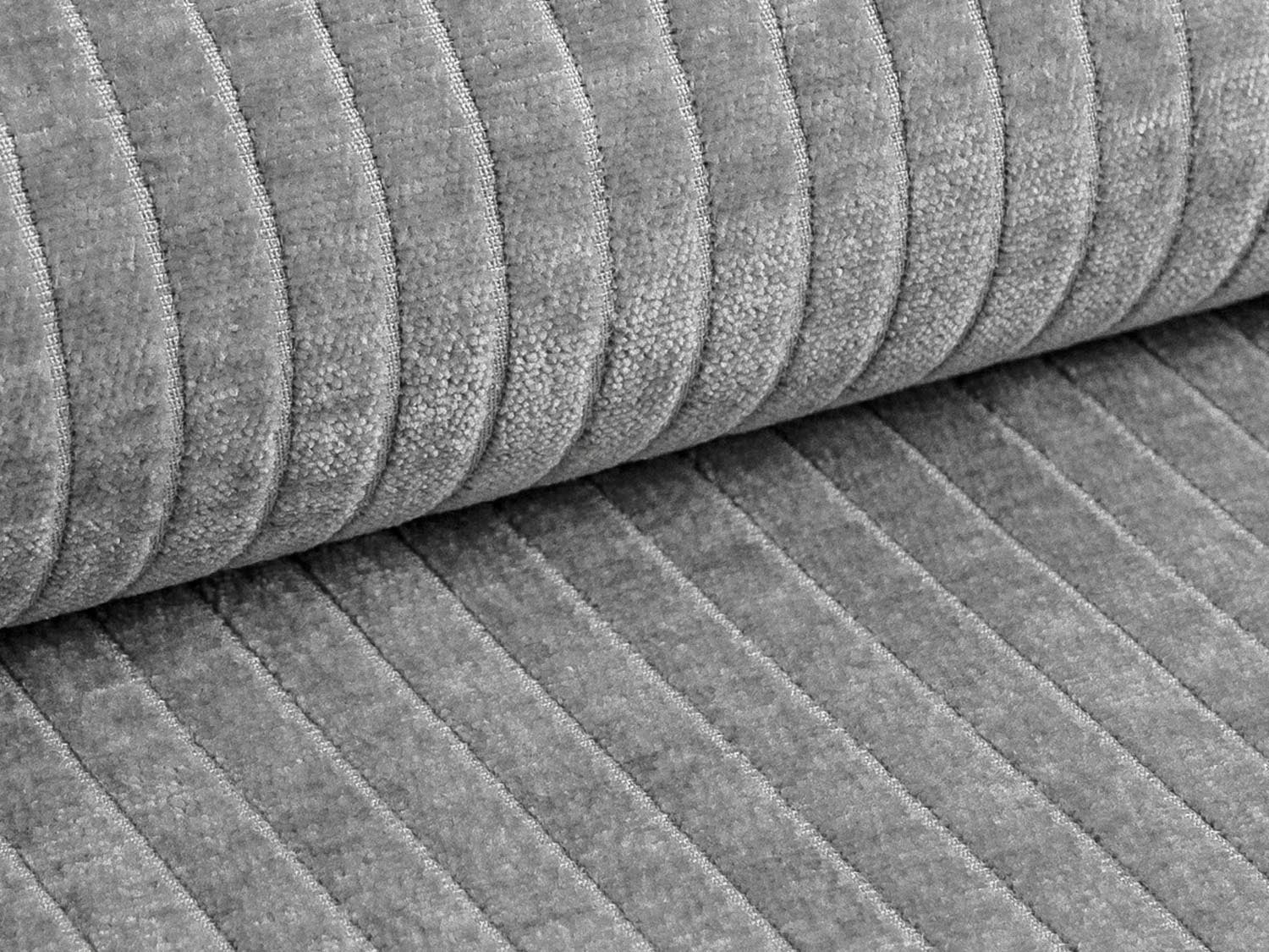 Bergamo Modulares Ecksofa links 2 Sitzer in Light Grey-Perla präsentiert im Onlineshop von KAQTU Design AG. Ecksofa links ist von Cosmopolitan Design