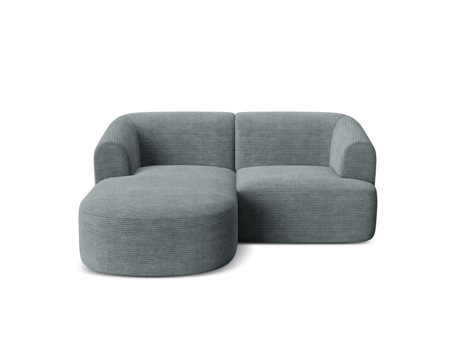 Modulares 3-Sitzer Ecksofa Campi in elegantem Dunkelgrau, ideal für stilvolle Wohnräume und entspannte Abende, erhältlich bei Cosmopolitan Design.
