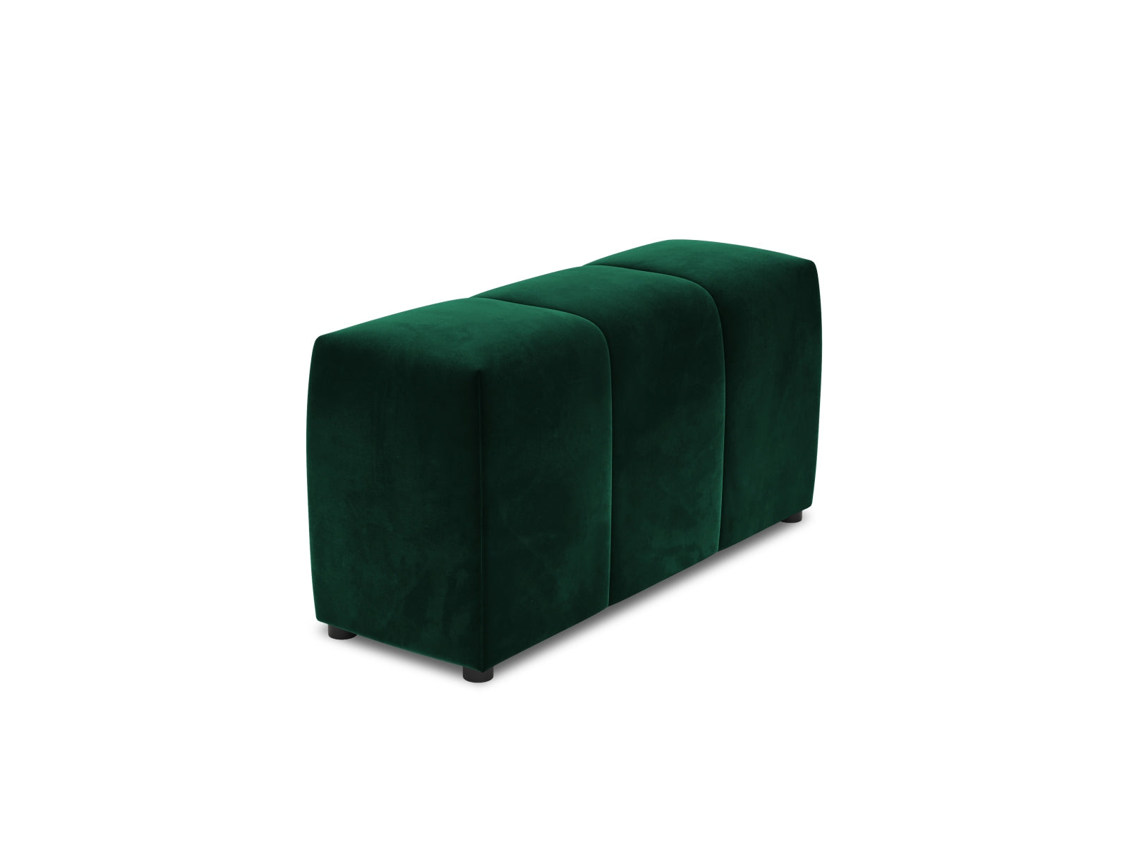 Rome Armrest Module 3 in Bottle Green-Salvador präsentiert im Onlineshop von KAQTU Design AG. Modulares Sofa ist von Cosmopolitan Design
