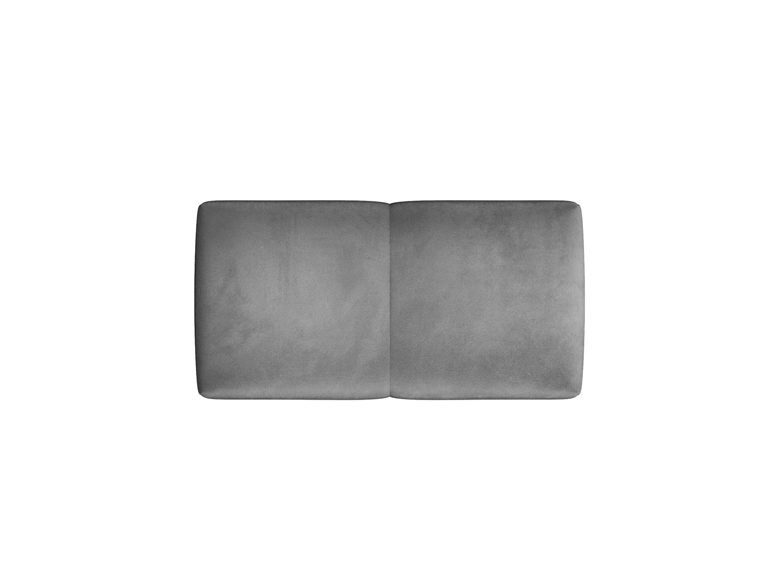 Rome Rücken-Modul 2 in Grey-Salvador präsentiert im Onlineshop von KAQTU Design AG. Modulares Sofa ist von Cosmopolitan Design
