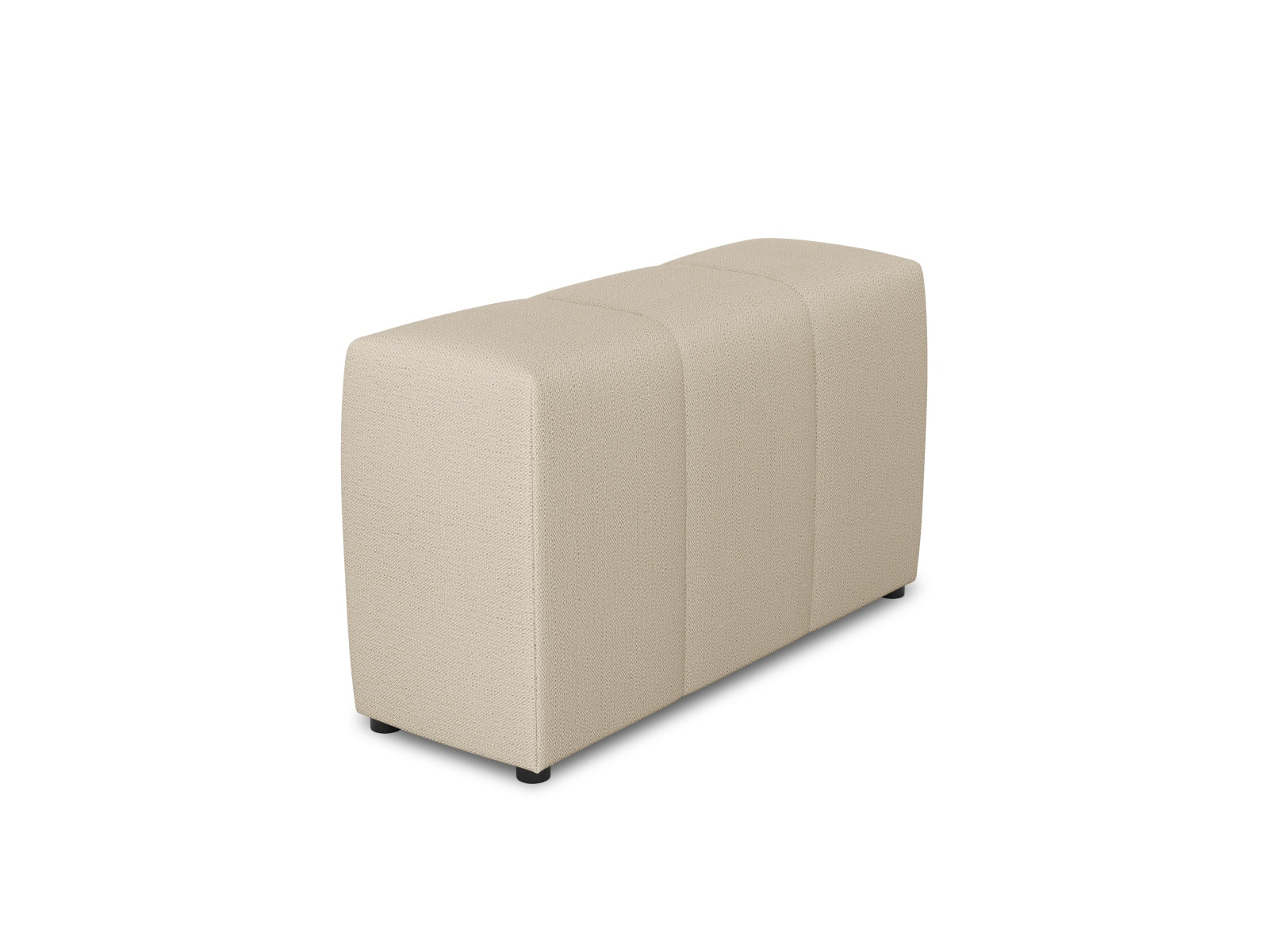 Rome Rücken-Modul 3 in Beige-Babel präsentiert im Onlineshop von KAQTU Design AG. Modulares Sofa ist von Cosmopolitan Design