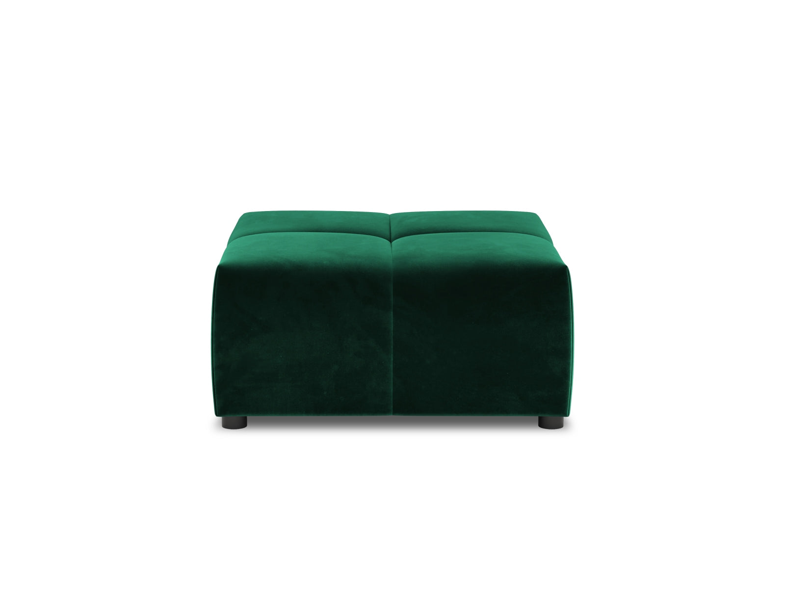 Rome Sitting Module 2x2 1 Sitzer in Bottle Green-Salvador präsentiert im Onlineshop von KAQTU Design AG. Modulares Sofa ist von Cosmopolitan Design