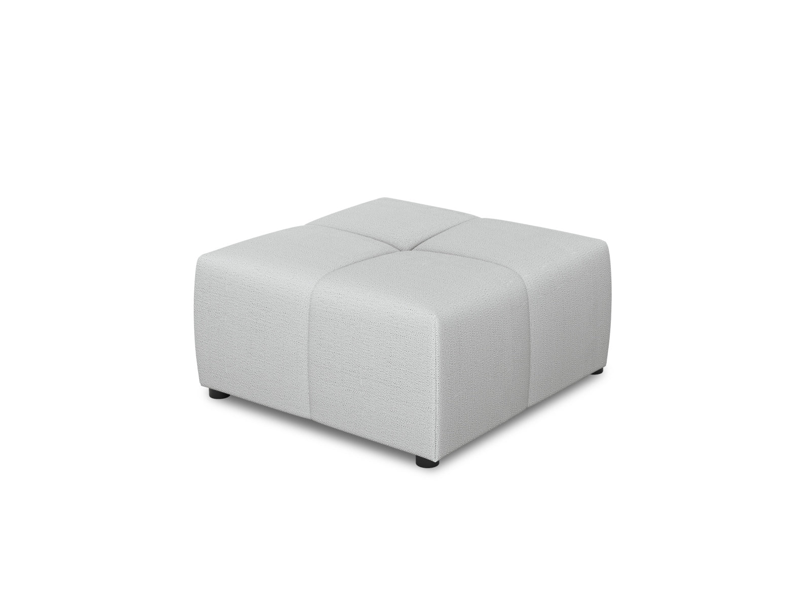 Rome Sitting Module 2x2 1 Sitzer in Light Grey-Babel präsentiert im Onlineshop von KAQTU Design AG. Modulares Sofa ist von Cosmopolitan Design