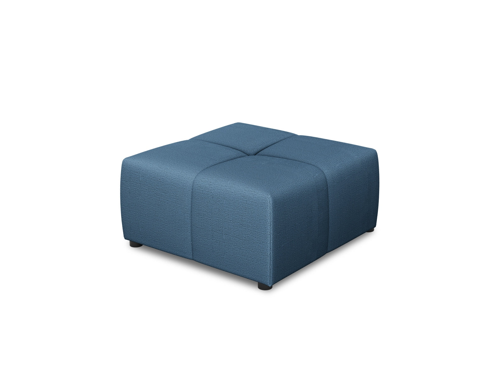 Rome Sitting Module 2x2 1 Sitzer in Dark Blue-Babel präsentiert im Onlineshop von KAQTU Design AG. Modulares Sofa ist von Cosmopolitan Design