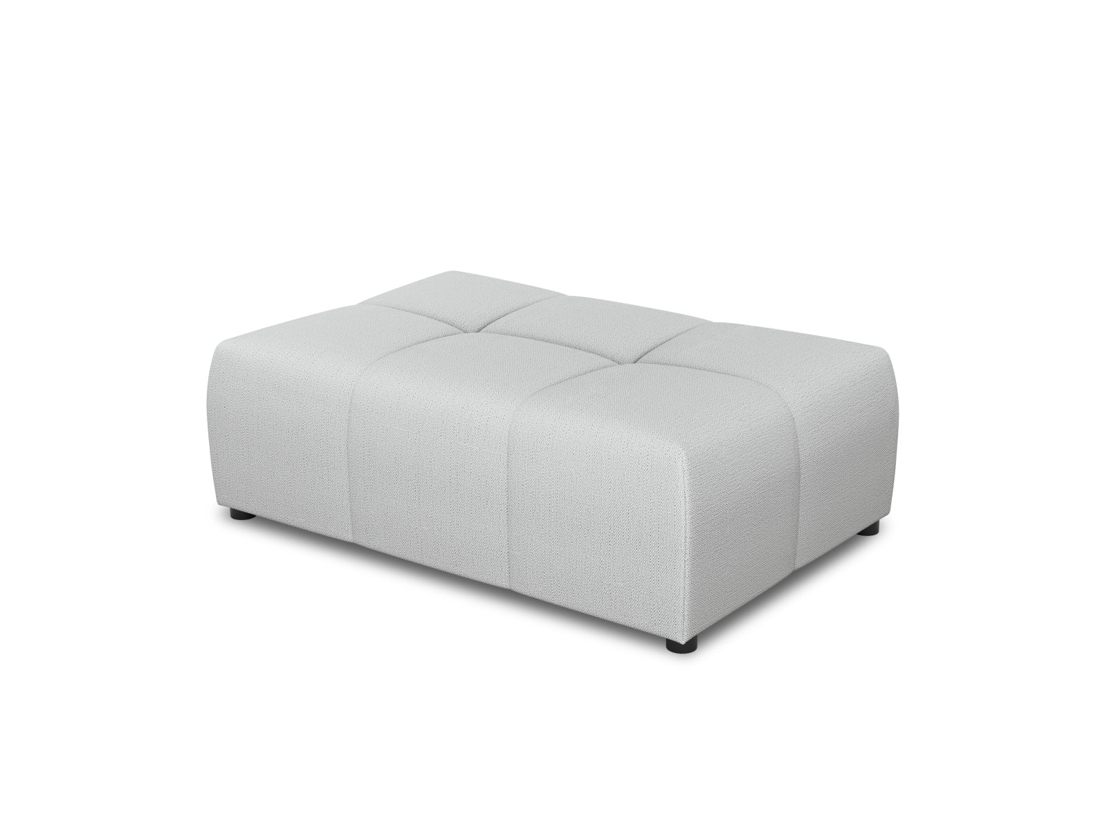 Rome Sitting Module 3x2 1 Sitzer in Light Grey-Babel präsentiert im Onlineshop von KAQTU Design AG. Modulares Sofa ist von Cosmopolitan Design