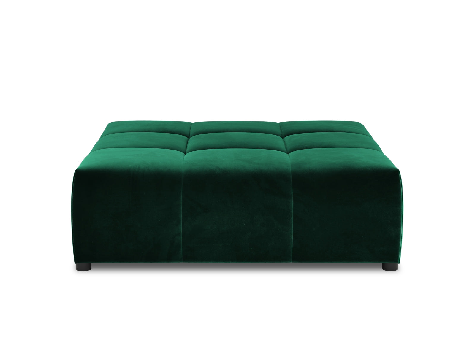 Rome Sitting Module 3x3 1 Sitzer in Bottle Green-Salvador präsentiert im Onlineshop von KAQTU Design AG. Modulares Sofa ist von Cosmopolitan Design