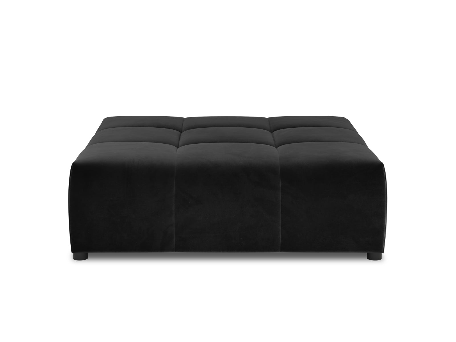 Rome Sitting Module 3x3 1 Sitzer in Black-Salvador präsentiert im Onlineshop von KAQTU Design AG. Modulares Sofa ist von Cosmopolitan Design