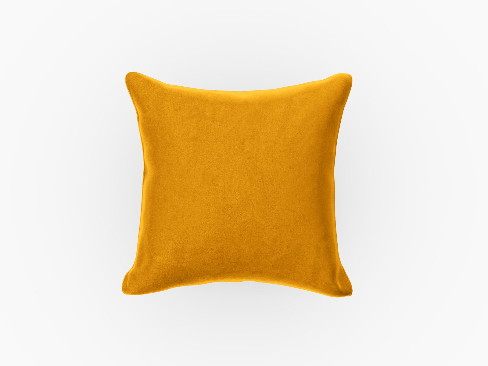 Rome Velour Pillow in Yellow präsentiert im Onlineshop von KAQTU Design AG. Deko Kissen ist von Cosmopolitan Design