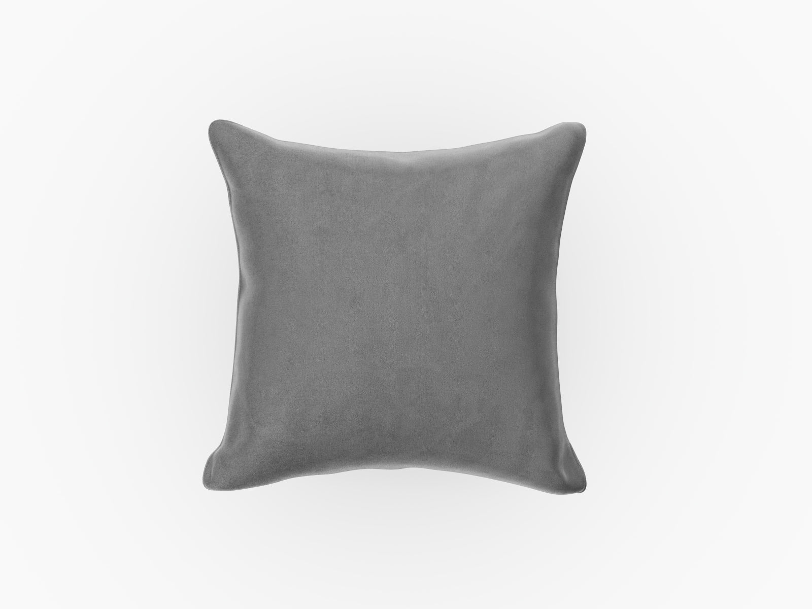 Rome Velour Pillow in Grey präsentiert im Onlineshop von KAQTU Design AG. Deko Kissen ist von Cosmopolitan Design