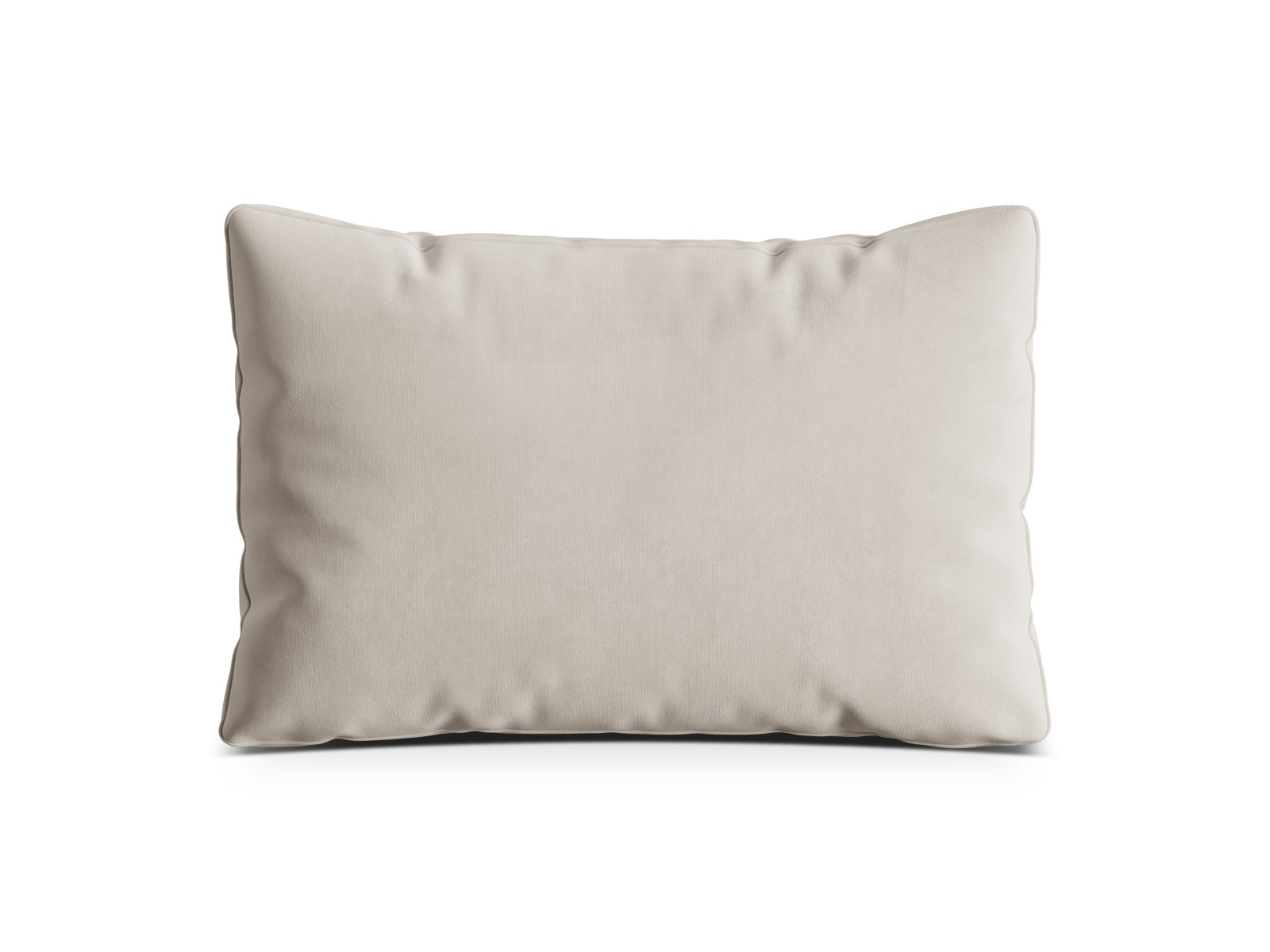 Kemi Velour Pillow in Beige präsentiert im Onlineshop von KAQTU Design AG. Deko Kissen ist von Cosmopolitan Design