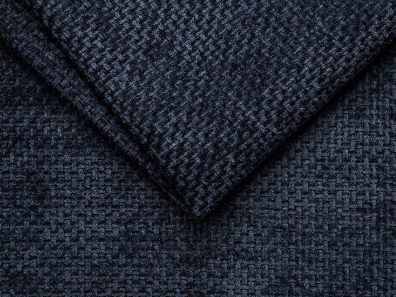 Elegantes Deko Kissen Aveiro in edlem Navy Blue, ideal für stilvolle Wohnräume und gemütliche Akzente in Ihrem Zuhause.