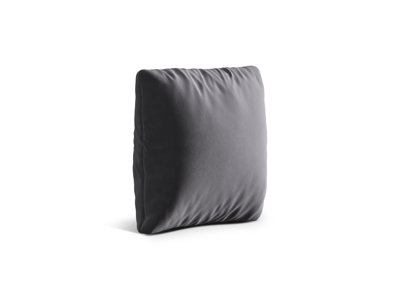 Luxuriöses Kemi Velour Kissen in edlem Grau, perfekt für moderne Wohnräume und als stilvolles Accessoire für mehr Gemütlichkeit.