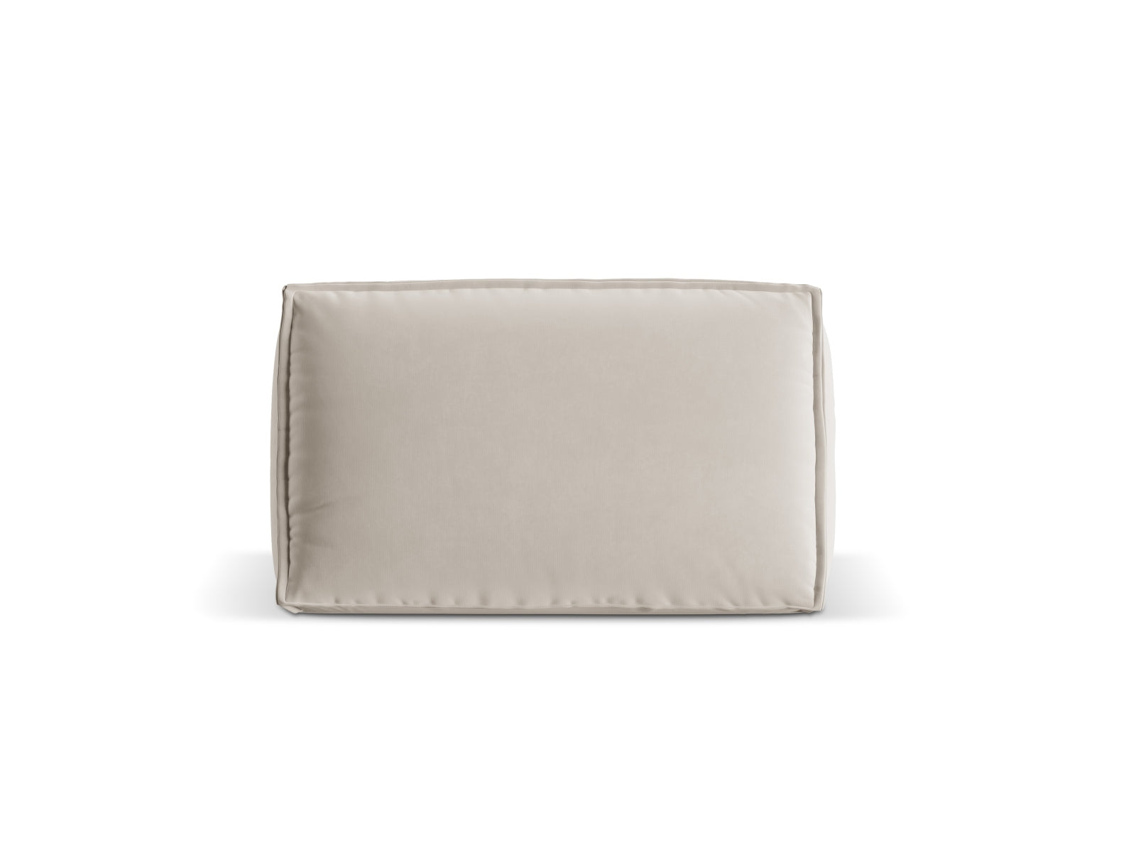 Mackay Velour Pillow in Ecru präsentiert im Onlineshop von KAQTU Design AG. Deko Kissen ist von Cosmopolitan Design