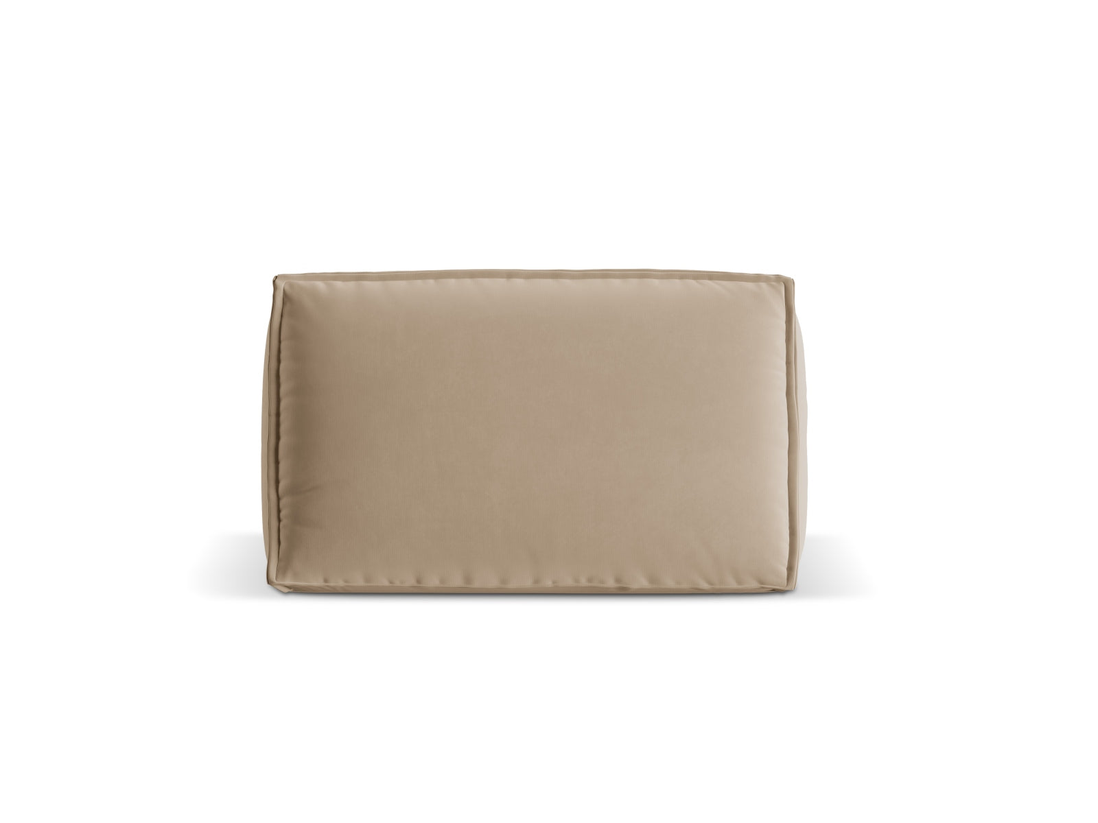 Mackay Velour Pillow in Sand präsentiert im Onlineshop von KAQTU Design AG. Deko Kissen ist von Cosmopolitan Design