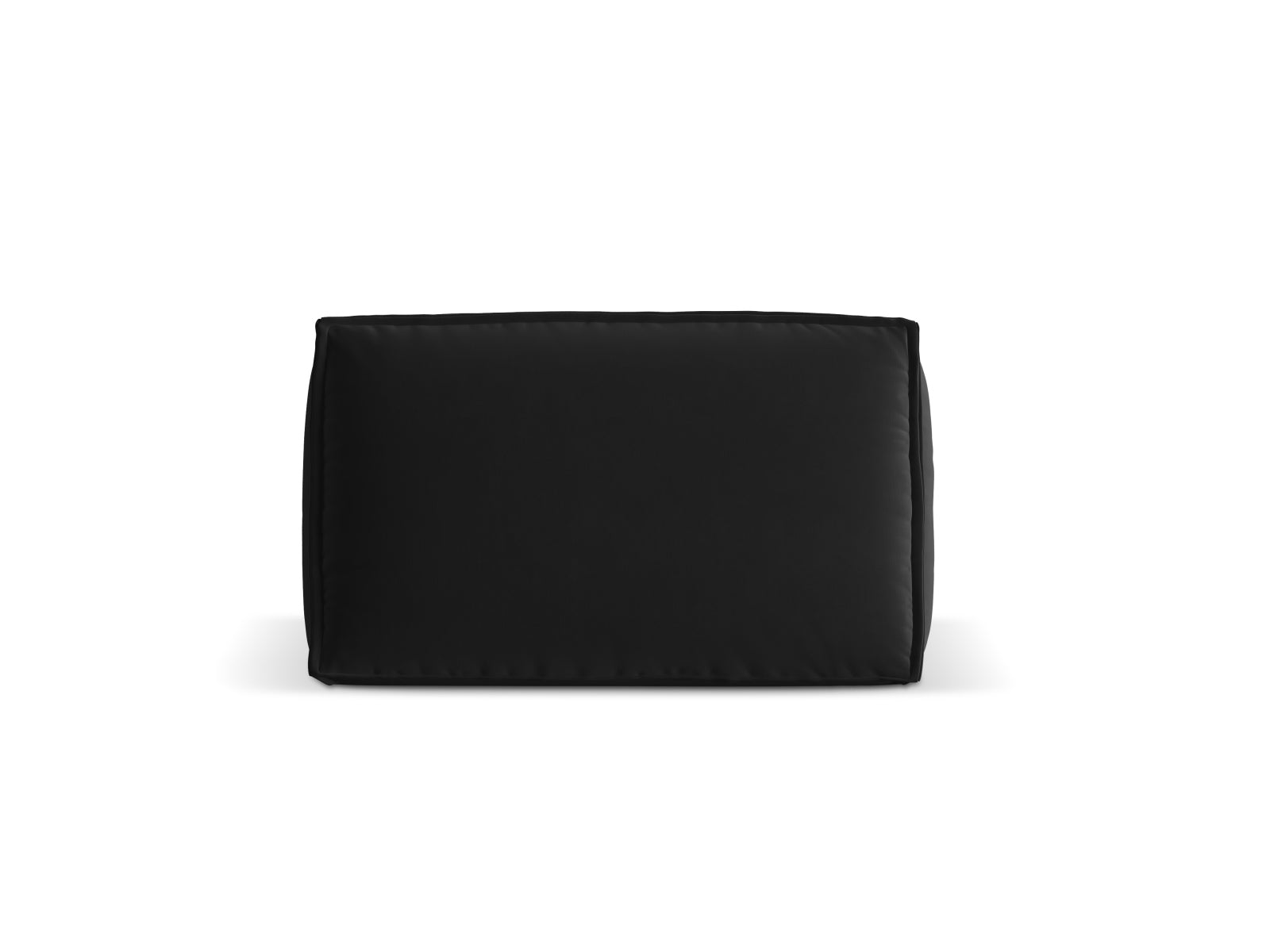 Mackay Velour Pillow in Black präsentiert im Onlineshop von KAQTU Design AG. Deko Kissen ist von Cosmopolitan Design
