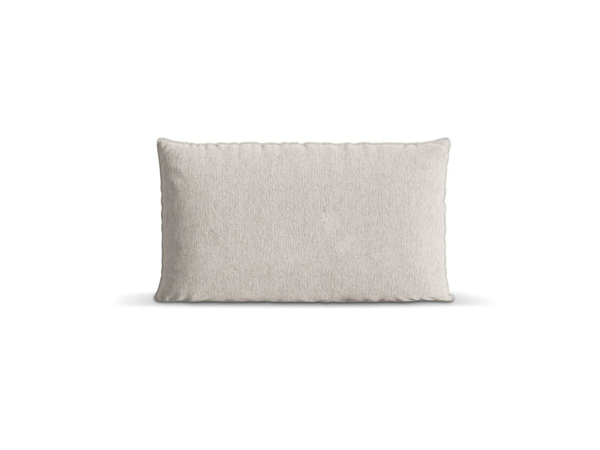 Kissen Verona 10cm von Cosmopolitan Design in Beige-Sorella, Strukturstoff mit Tweed-Optik, Grösse 70x10x40 cm, mit Reissverschluss.