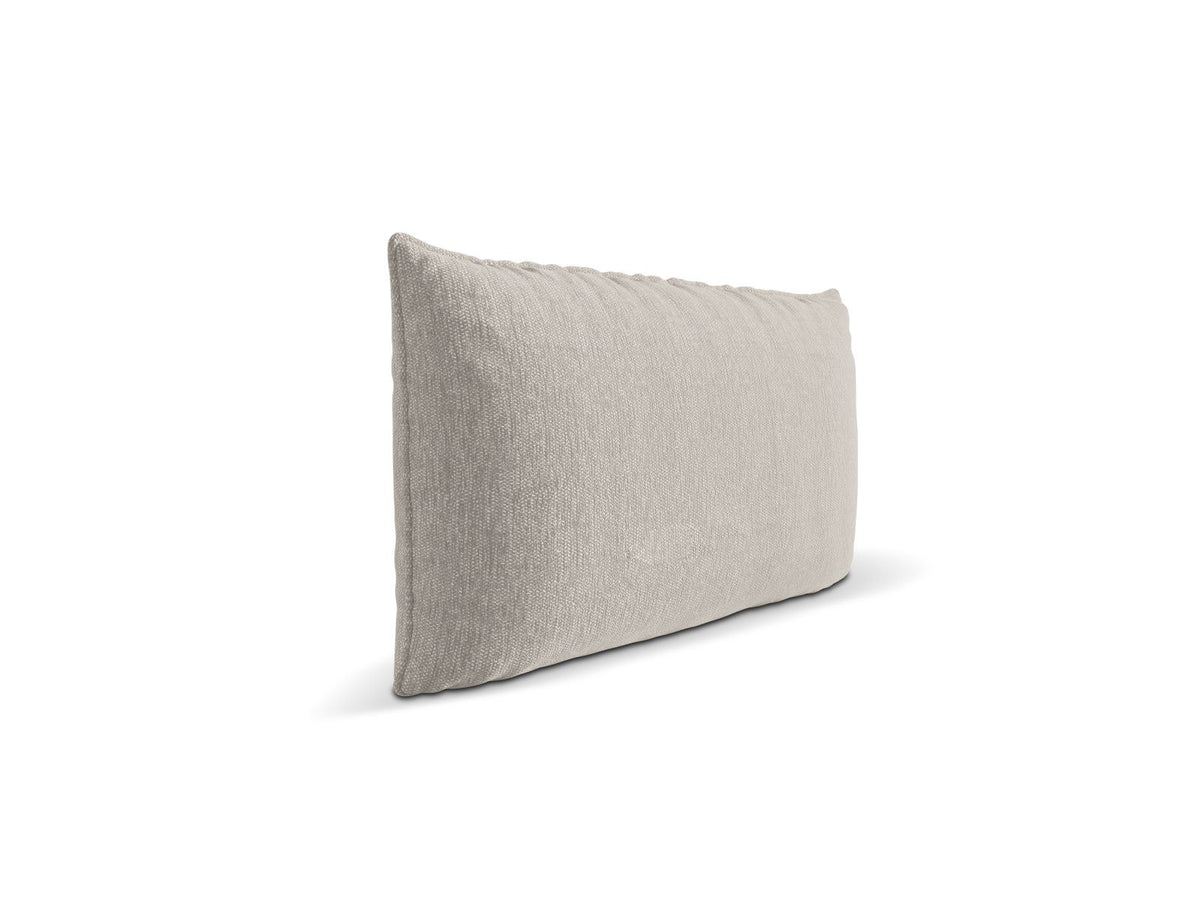 Kissen Verona 10cm von Cosmopolitan Design in Beige-Sorella, Strukturstoff mit Tweed-Optik, Grösse 70x10x40 cm, mit Reissverschluss.