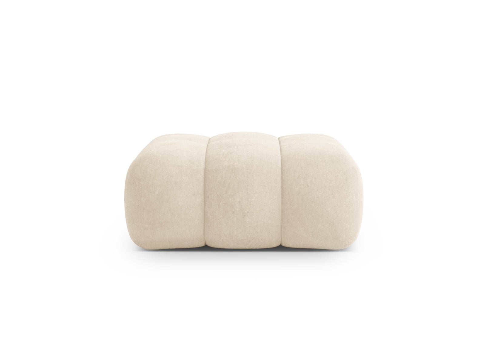 Koge Velour Pouf 1 Sitz 95cm in Light Beige präsentiert im Onlineshop von KAQTU Design AG. Pouf ist von Cosmopolitan Design