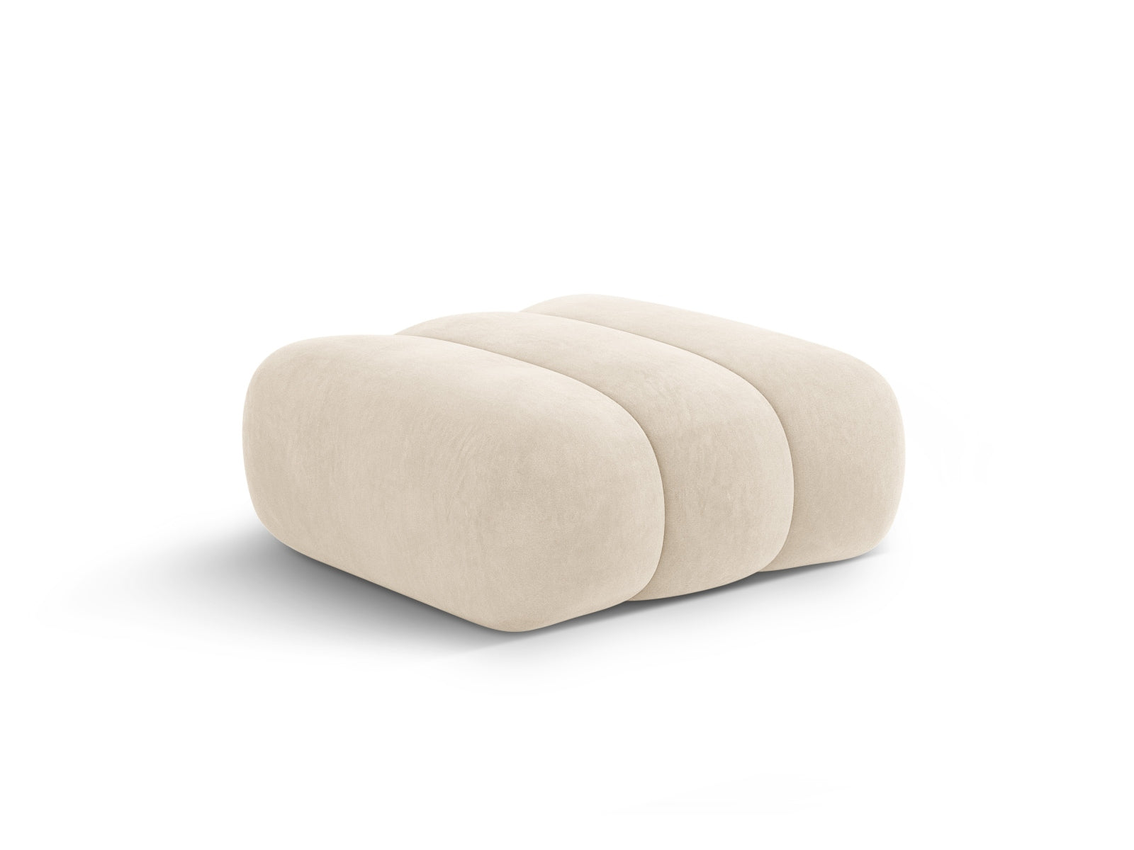 Erleben Sie den Koge Velour Pouf 95cm von Cosmopolitan Design – ein elegantes, funktionales Möbelstück, das Stil und Komfort vereint.