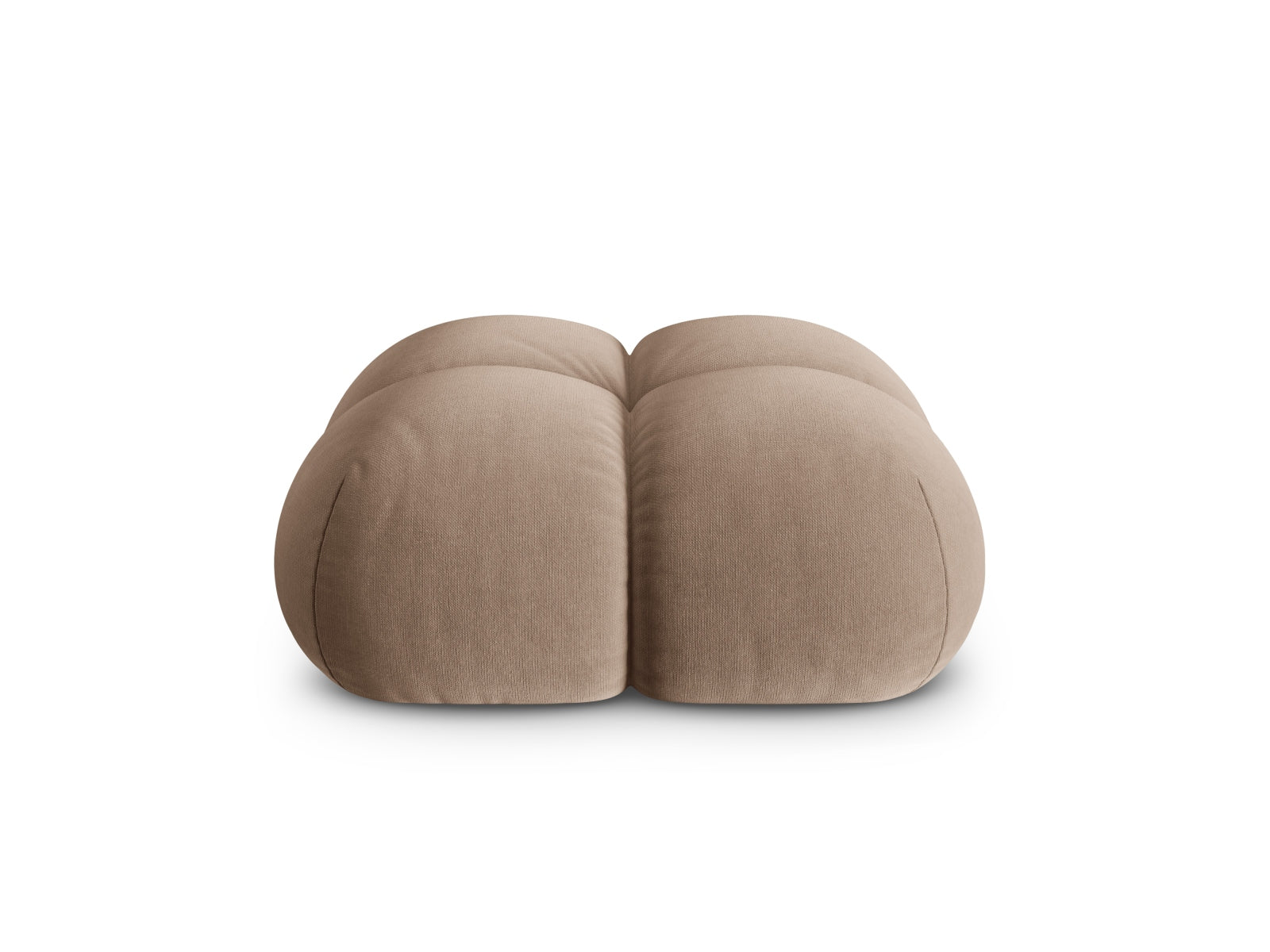 Loretto Velour Pouf 1 Sitz 90cm in Dark Beige präsentiert im Onlineshop von KAQTU Design AG. Pouf ist von Cosmopolitan Design