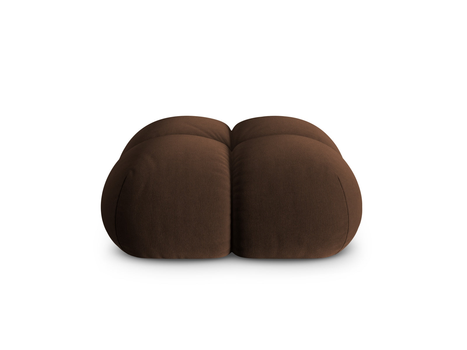 Loretto Velour Pouf 1 Sitz 90cm in Chocolate präsentiert im Onlineshop von KAQTU Design AG. Pouf ist von Cosmopolitan Design