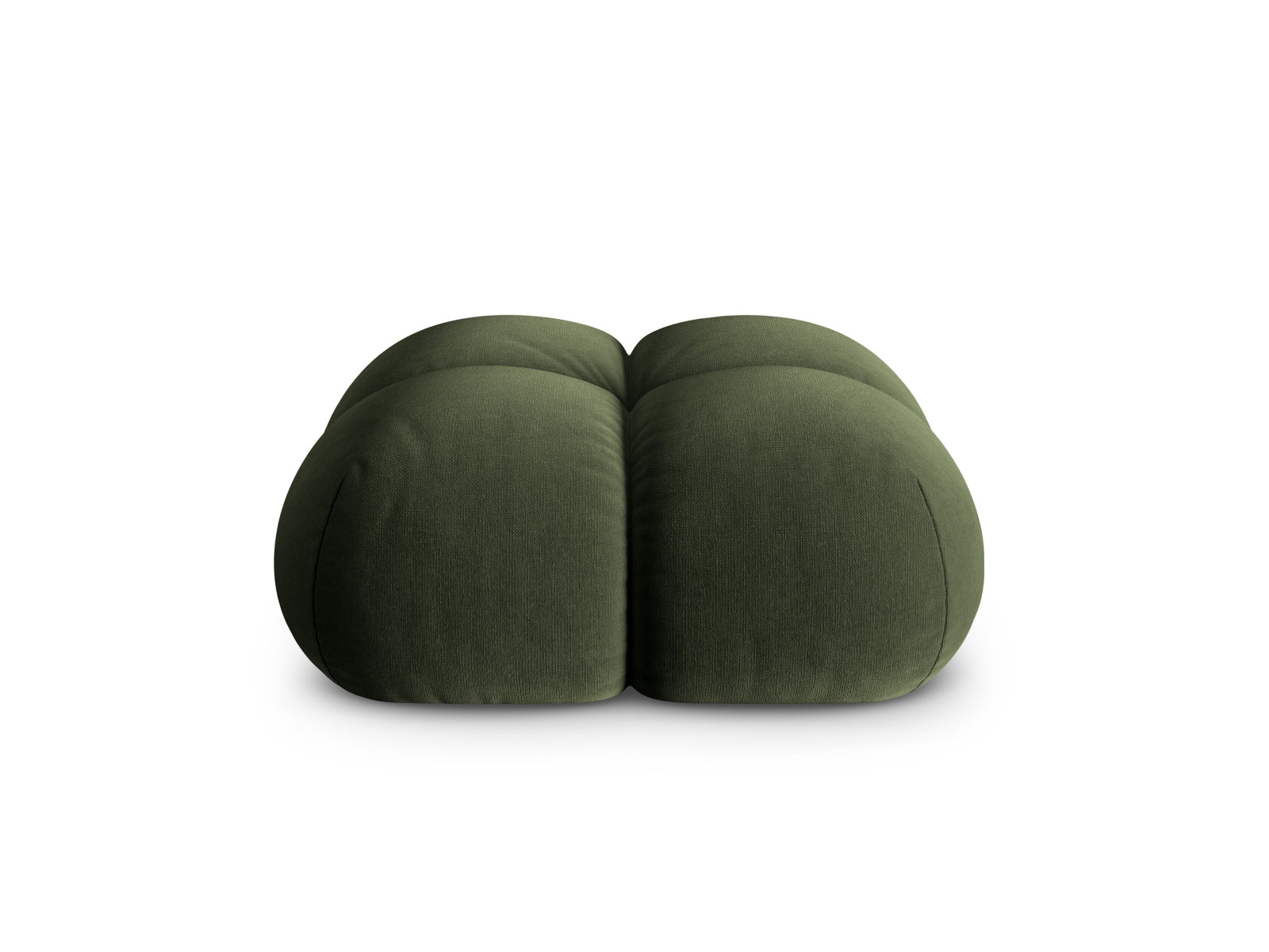 Loretto Velour Pouf 1 Sitz 90cm in Green präsentiert im Onlineshop von KAQTU Design AG. Pouf ist von Cosmopolitan Design