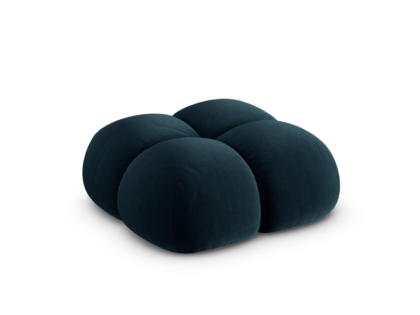 Erleben Sie den Loretto Velour Pouf 90cm von Cosmopolitan Design – ein elegantes, funktionales Möbelstück für jeden Raum.