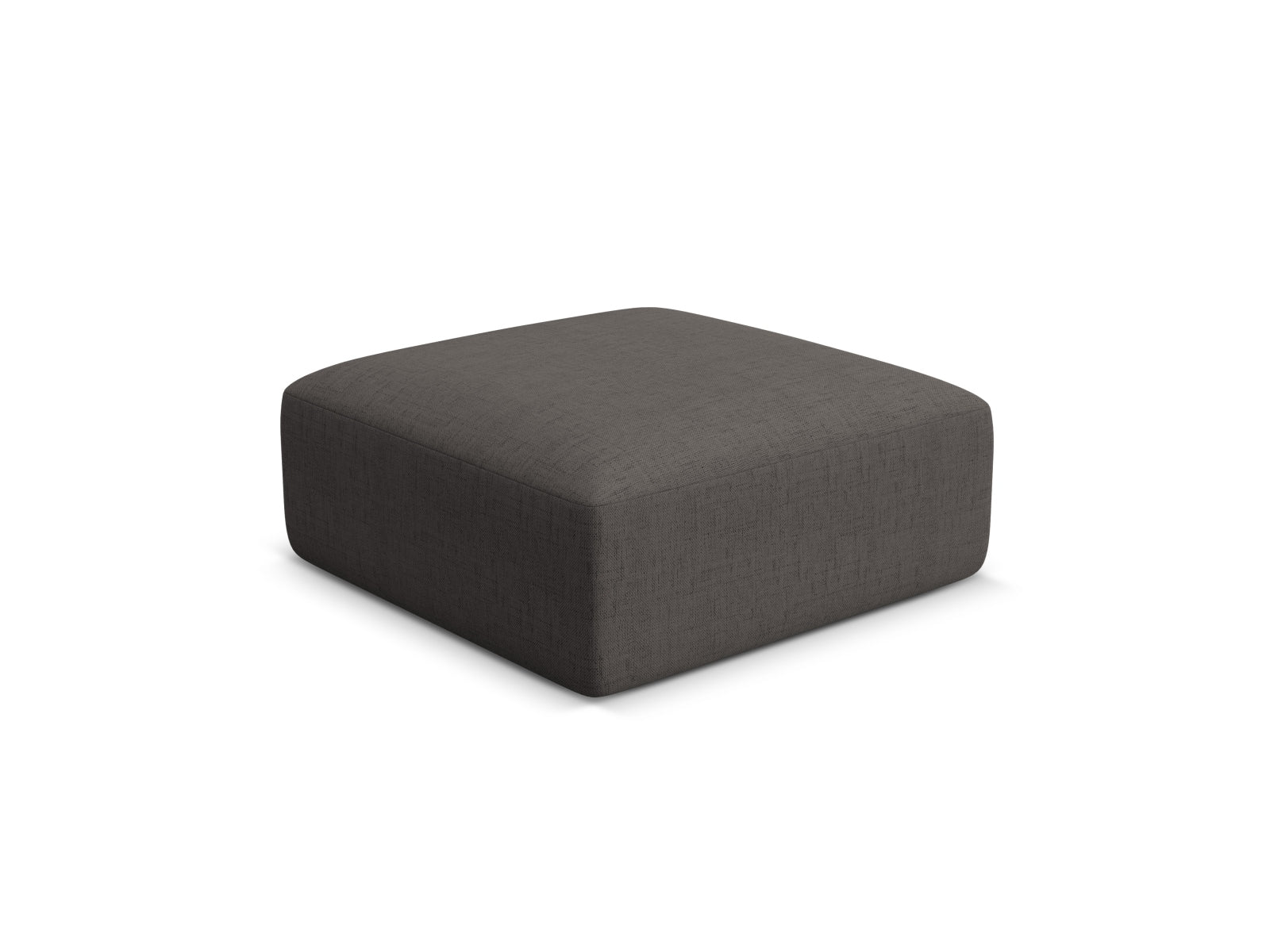 Stylischer 1-Sitzer Pouf Campi in elegantem Grau, ideal für moderne Wohnräume. Hochwertiges Design von Cosmopolitan Design.