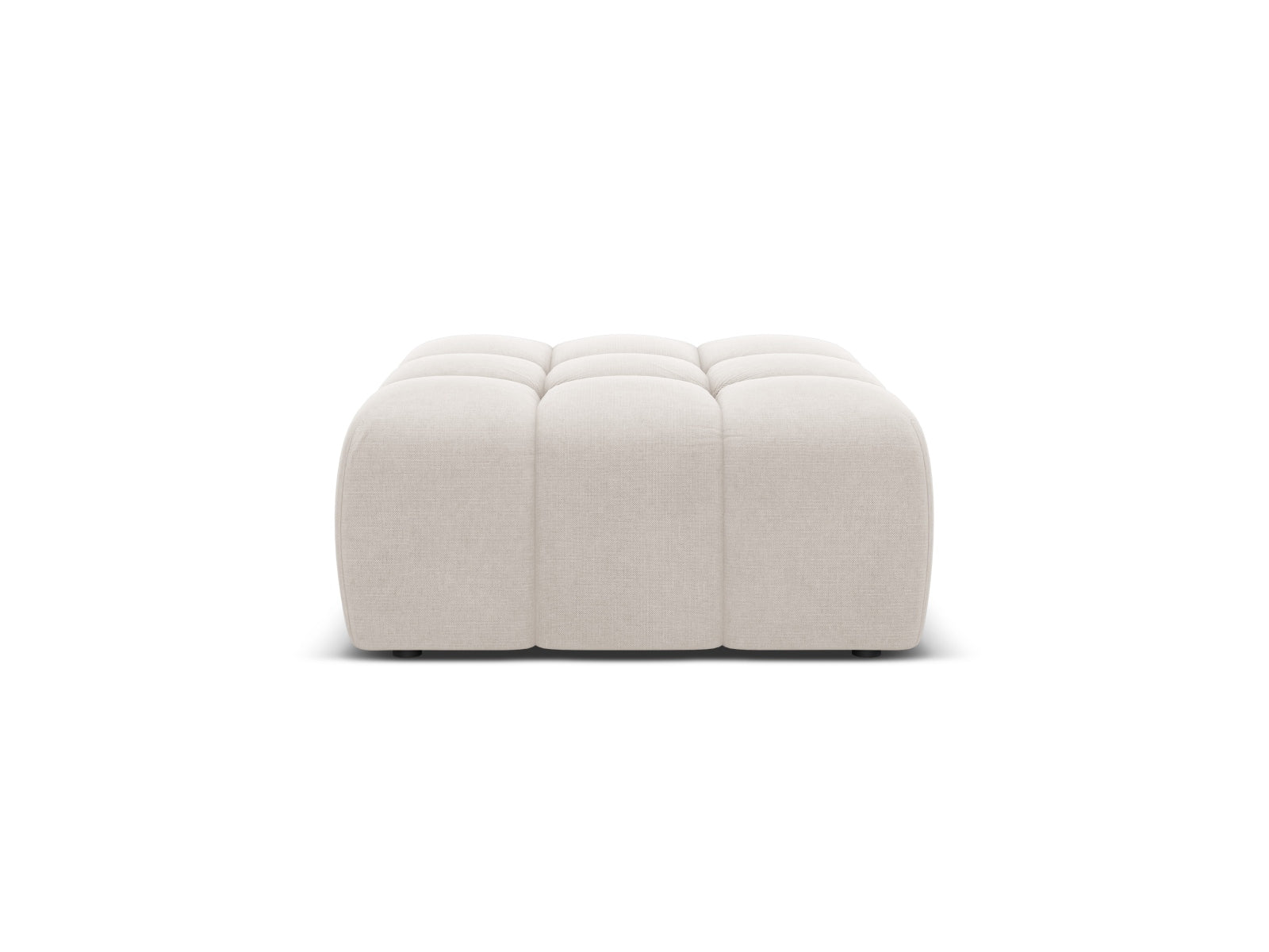 1-Sitzer Pouf Hawaii in Light Beige-Moly präsentiert im Onlineshop von KAQTU Design AG. Pouf ist von Cosmopolitan Design
