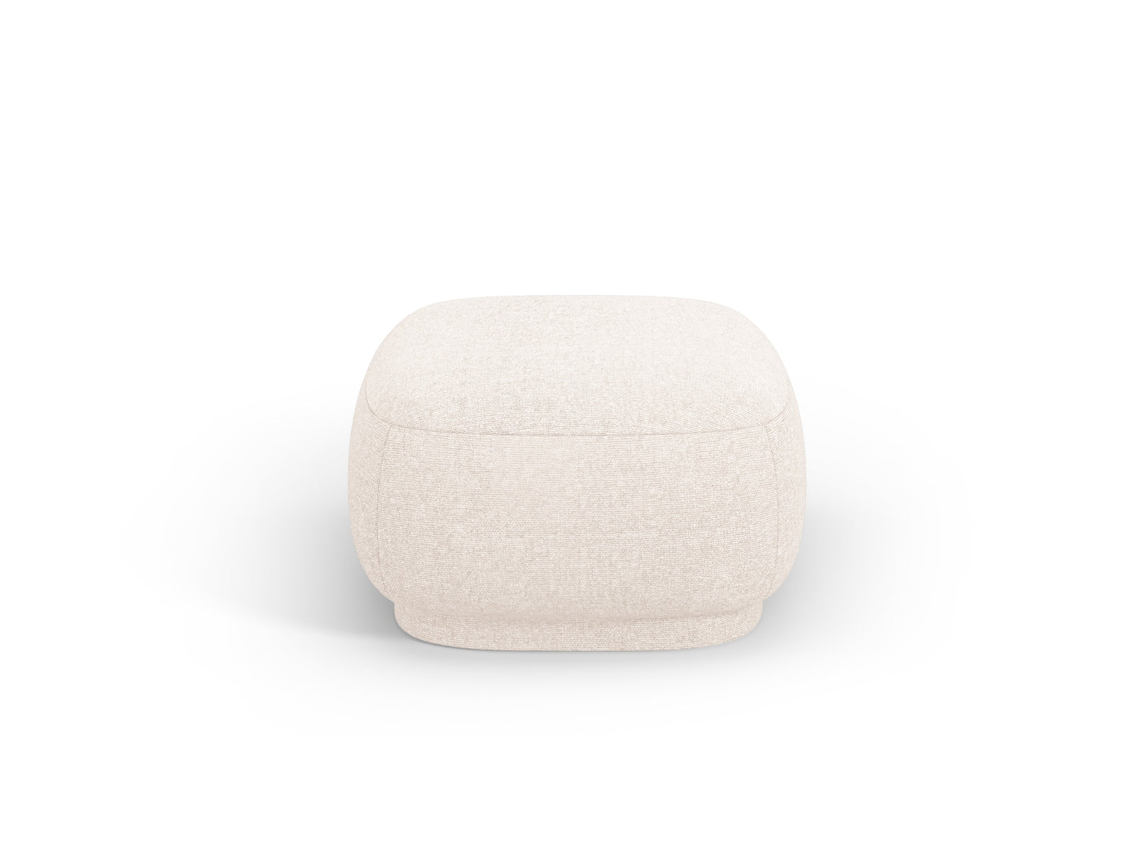 Entdecken Sie den Camden Pouf 1 Sitzer von Cosmopolitan Design – ein elegantes Möbelstück aus hochwertigem Velours, das Stil und Komfort vereint.