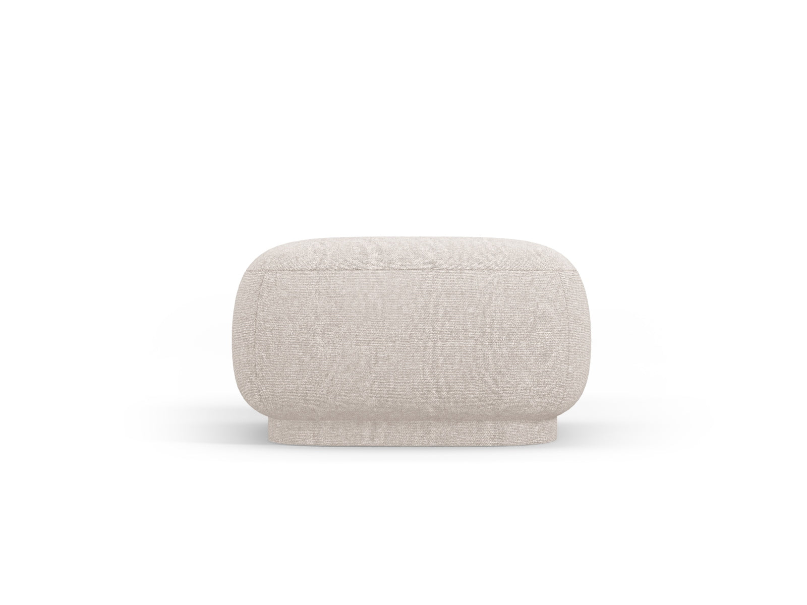 Erleben Sie den Camden Pouf 1 Sitzer von Cosmopolitan Design – ein luxuriöser Velours-Pouf, der Ihrem Wohnraum einen modernen Touch verleiht.