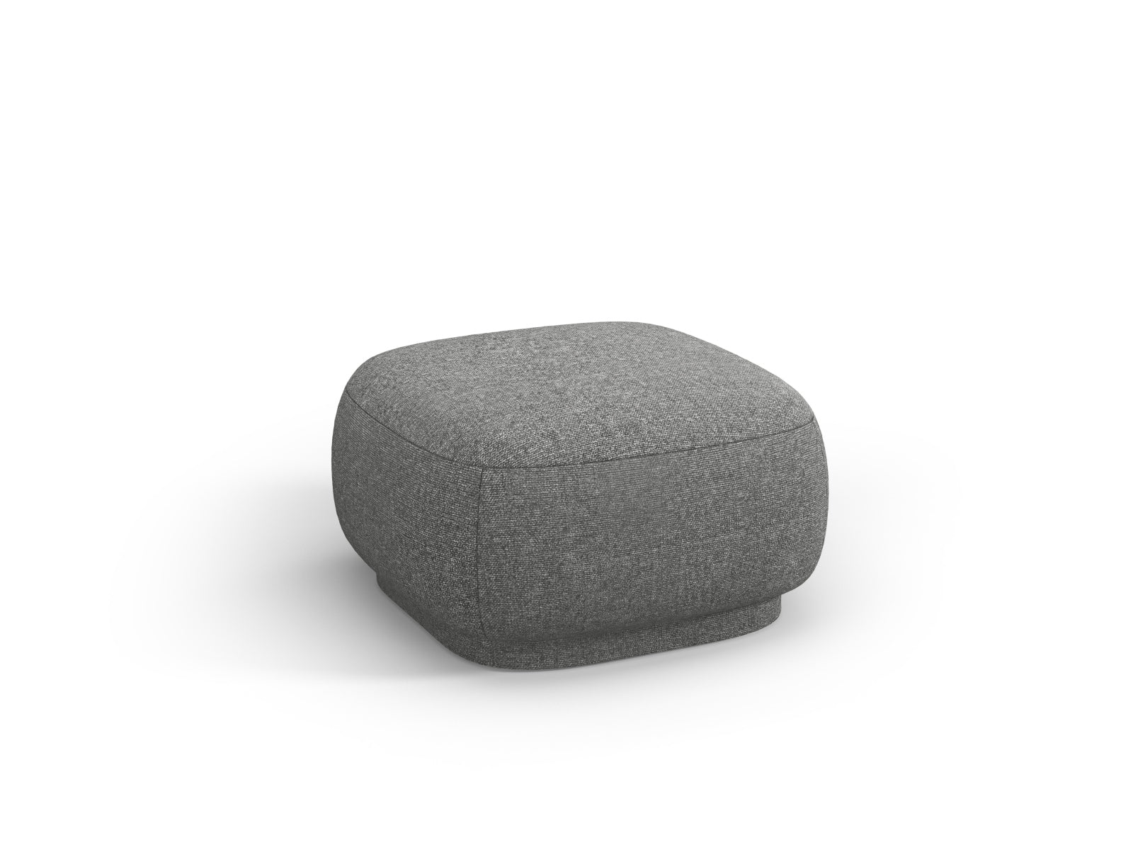 Camden Pouf 1 Sitzer in Dark Grey Melange präsentiert im Onlineshop von KAQTU Design AG. Modulares Sofa ist von Cosmopolitan Design