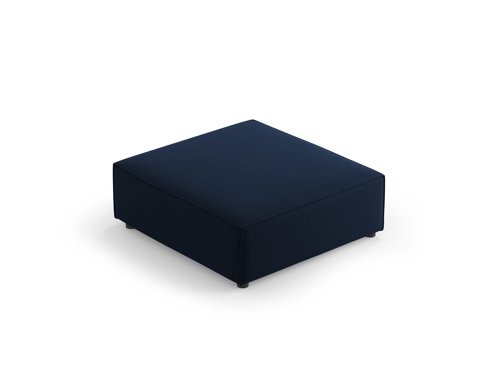 Arendal Velour Pouf 1 Sitz in Royal Blue präsentiert im Onlineshop von KAQTU Design AG. Pouf ist von Cosmopolitan Design