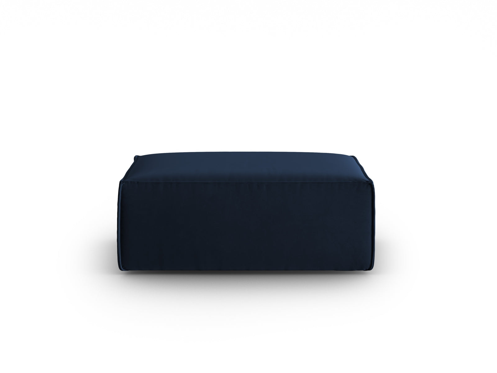 Mackay Velour Pouf 1 Sitzer in Royal Blue präsentiert im Onlineshop von KAQTU Design AG. Modulares Sofa ist von Cosmopolitan Design